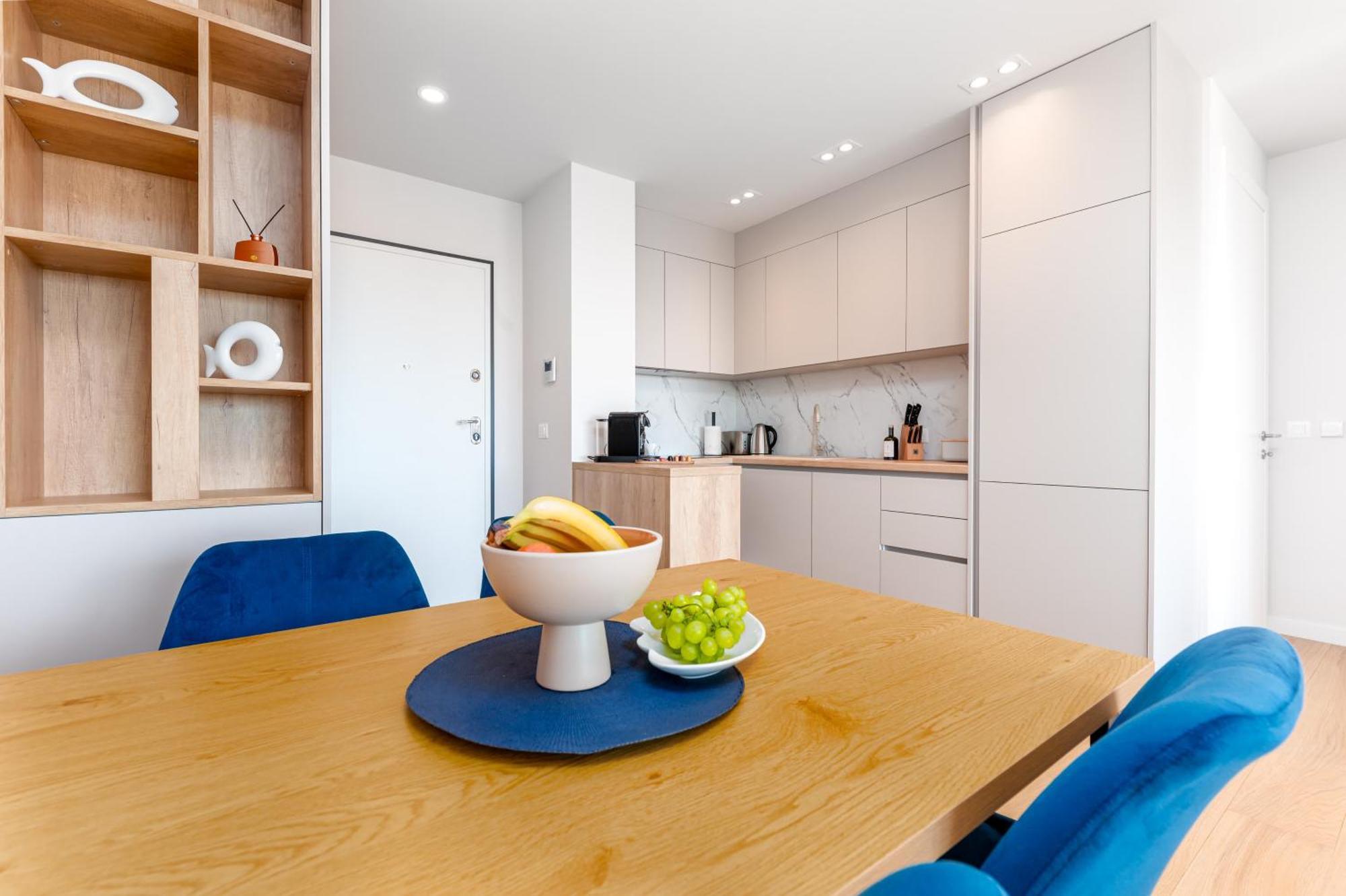 Luxury Adria Sea City & Mountain View Apartment มาคาร์สกา ภายนอก รูปภาพ