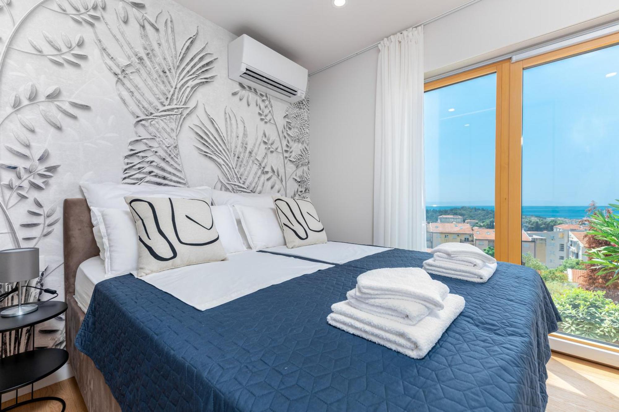 Luxury Adria Sea City & Mountain View Apartment มาคาร์สกา ภายนอก รูปภาพ