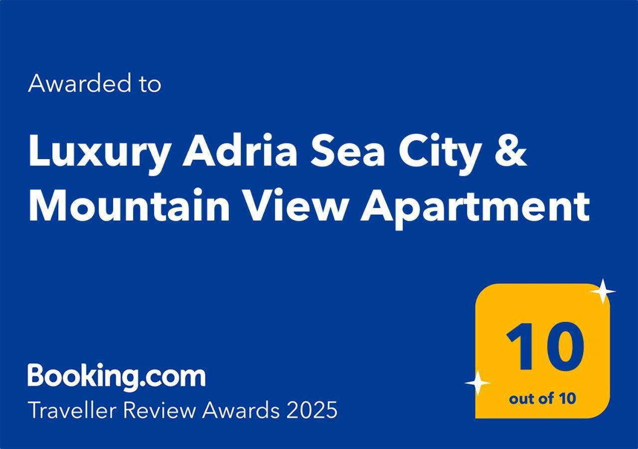 Luxury Adria Sea City & Mountain View Apartment มาคาร์สกา ภายนอก รูปภาพ